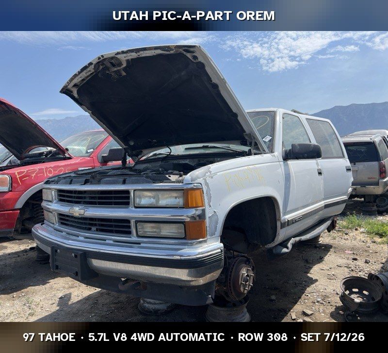 1997 Chevrolet Tahoe GMT400 Parts - UTPAP Orem