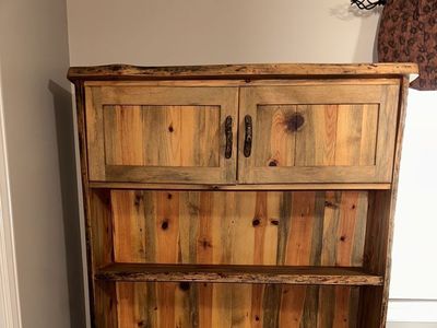 Stunning Rustic Log Buffet/Hutch
