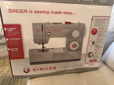 SINGER Heavy Duty 4423 Sewing Machine - Grey ( New)