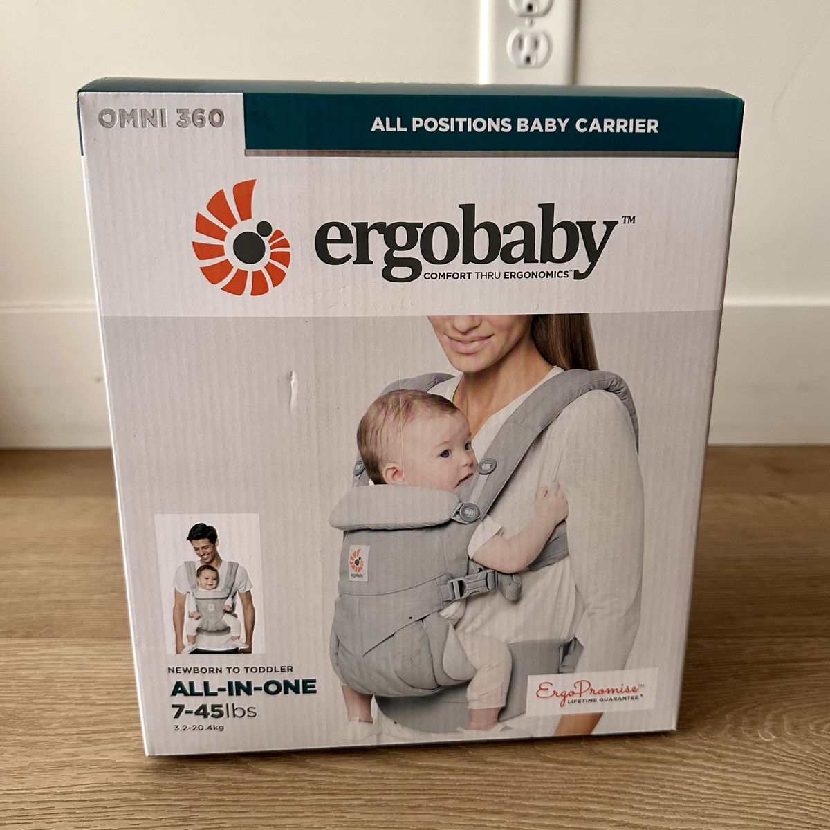 NEW UNOPENED BOX Ergobaby Omni 360 Baby Carrier