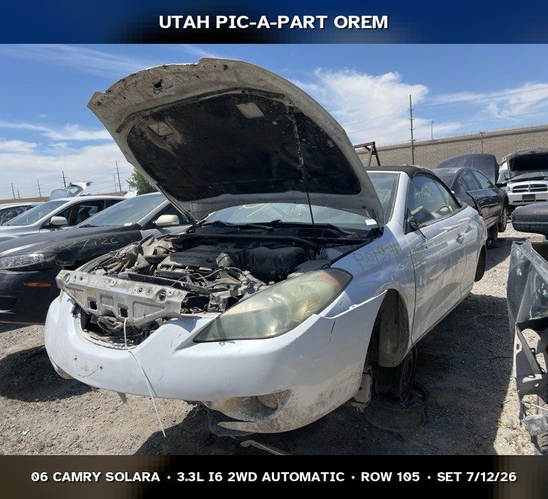 2006 Toyota Camry Solara Parts - UTPAP Orem