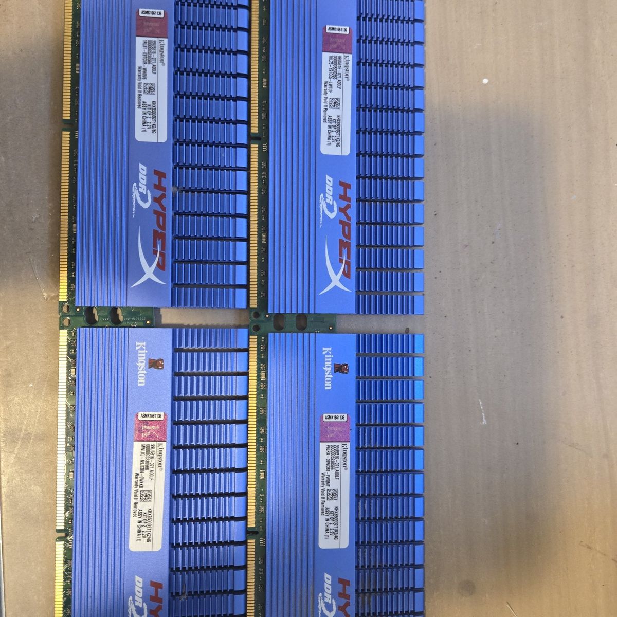 16 GB Kingston DDR2 RAM