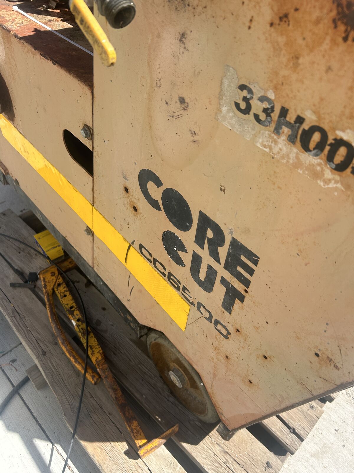 Concrete saw - Make Offer-Core Cut CC6500