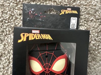 Marvel Spider-Man Miles Morales True Wireless Earbud Case Cover for AirPods Gen 1/2