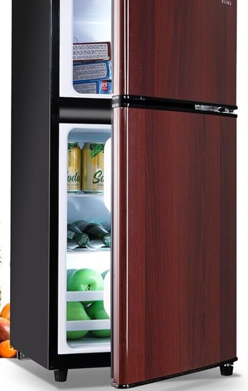 Krib Compact Fridge Wood