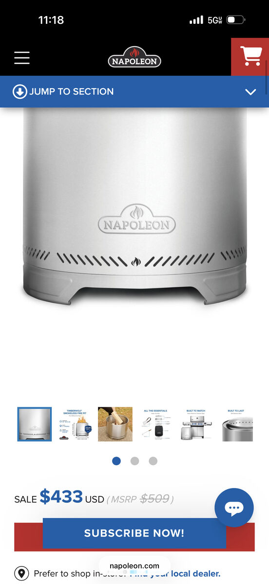 Wood Smokeless outdoor Firepit