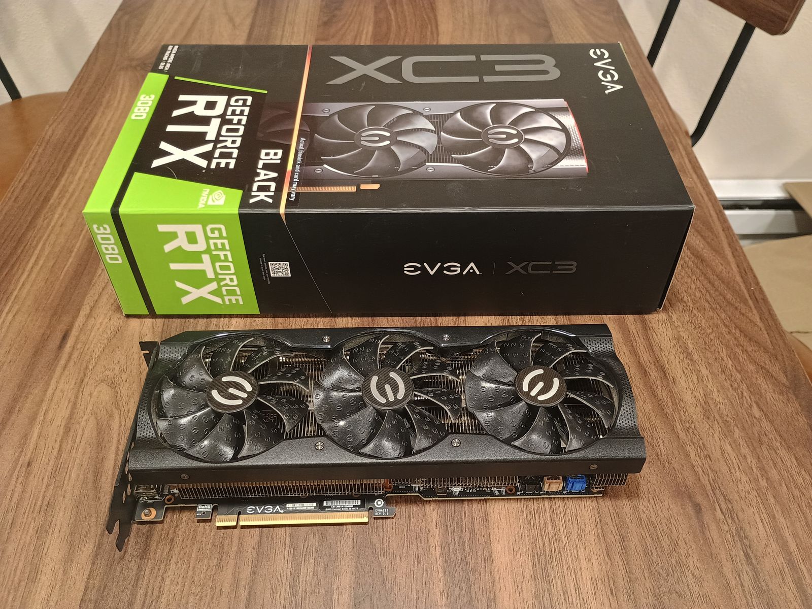 EVGA XC3 3080 Black Graphics Card