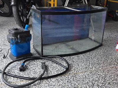 47 gallon Aquarium with $200 Cainster filter.