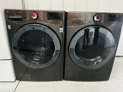 Lg Steam Electric Front Load Set/Stackable