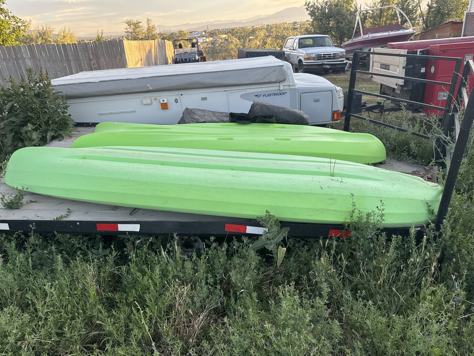 Lifetime. Two seater kayaks.