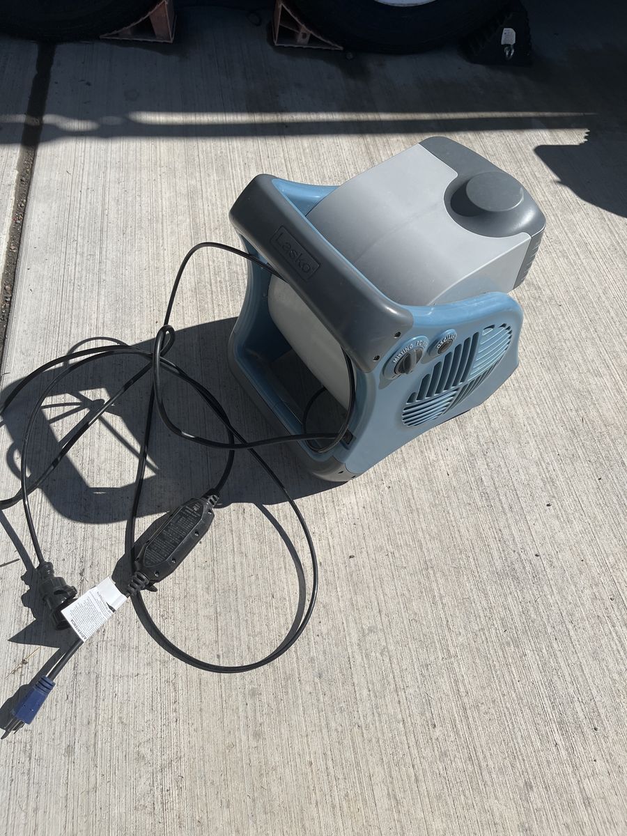Lasko Air Circulator Misting Fan - Portable Outdoor Cooling Solution