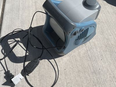Lasko Air Circulator Misting Fan - Portable Outdoor Cooling Solution