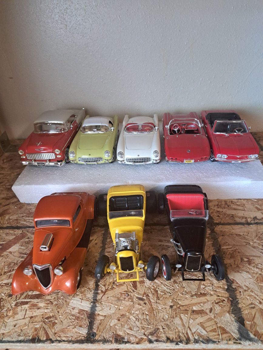 scale auto lot of 8