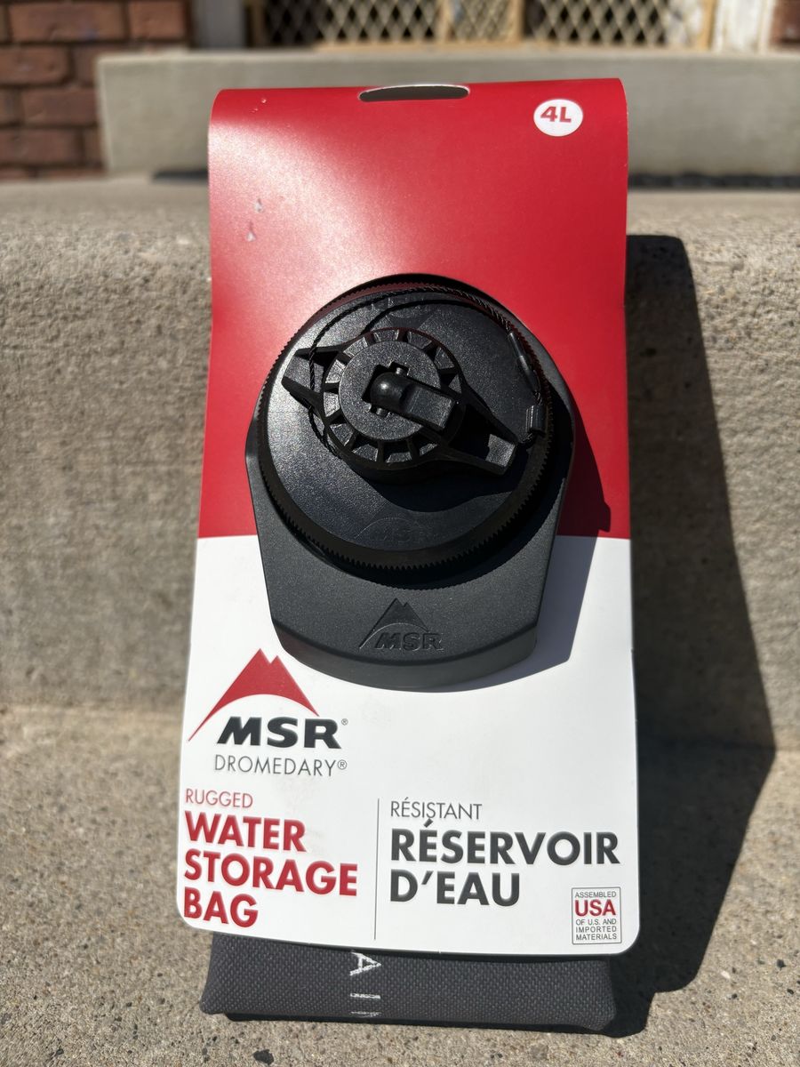 MSR DROMEDARY  4L Water Storage Bag NEW!!!