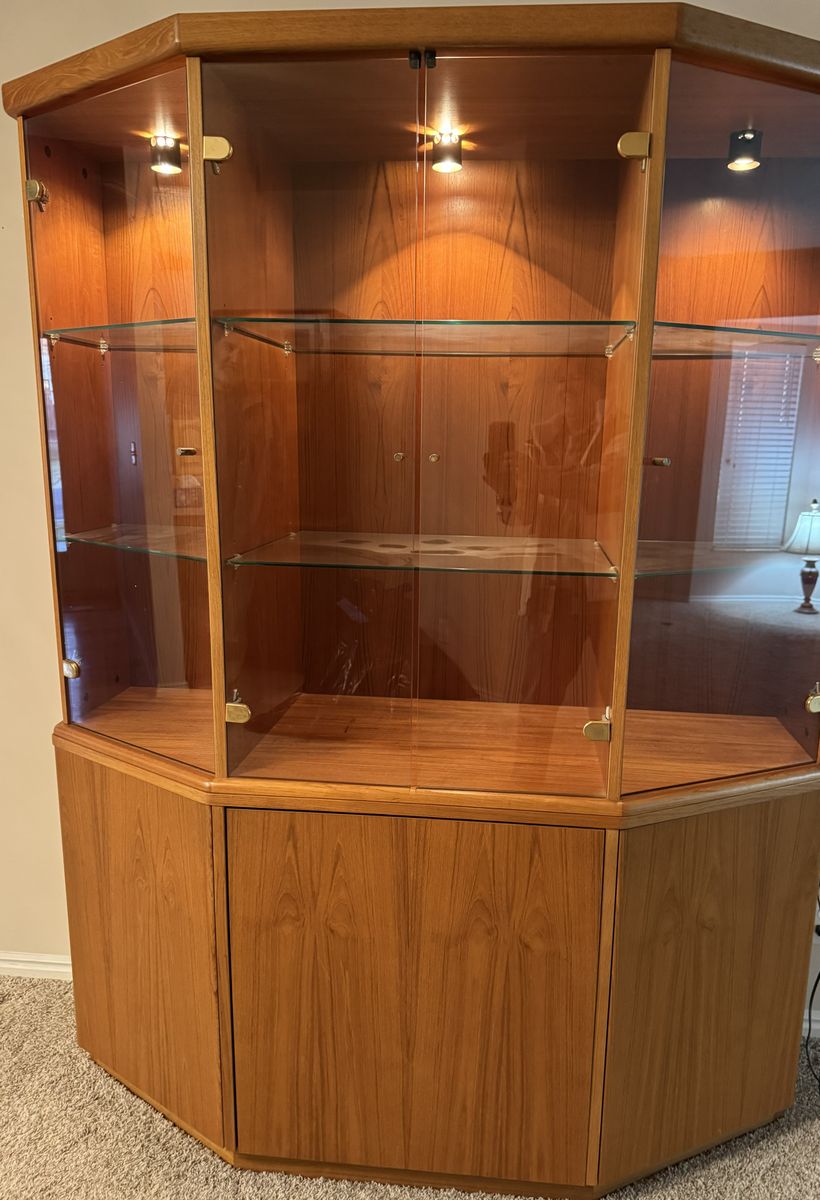 Curio Cabinet Bookcase