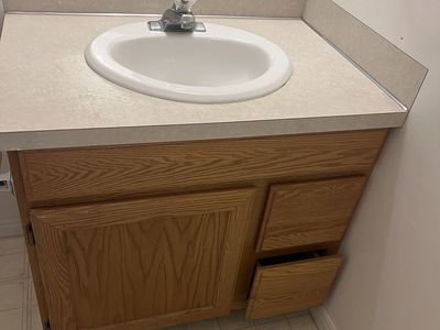 Oak Bathroom Vanity