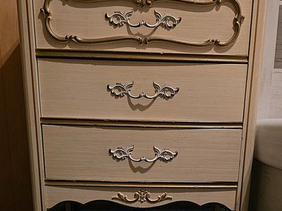 Antique French Provincial Dressers and shelf topper - buy as a set or individually