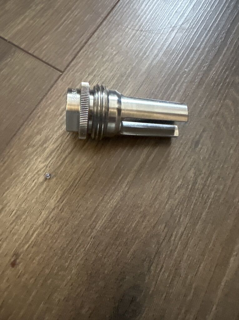 Raw Finish Silencerco ASR flash Hider