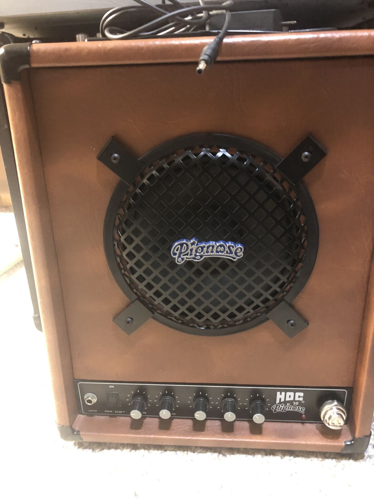 Pignose 7-300 Hog 30 Rechargable Portable 1x8 30w Guitar Combo Amp