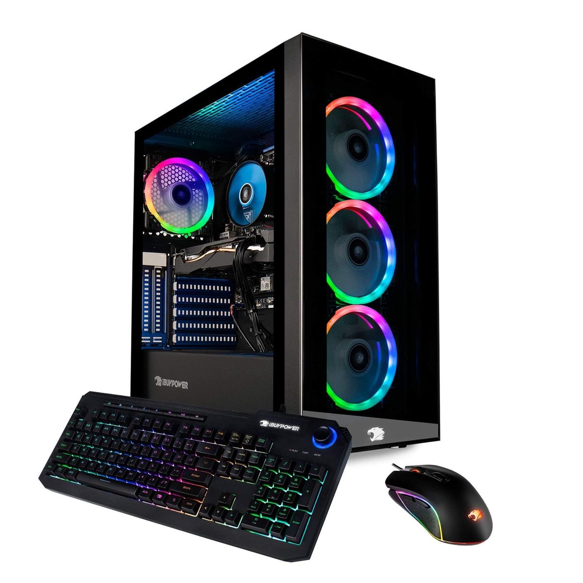 iBUYPOWER Gaming PC Desktop with RGB Fans  - Ready for Immersive Gaming