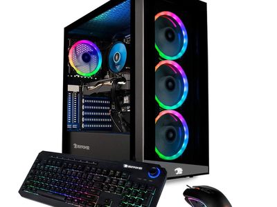 iBUYPOWER Gaming PC Desktop with RGB Fans - Ready for Immersive Gaming