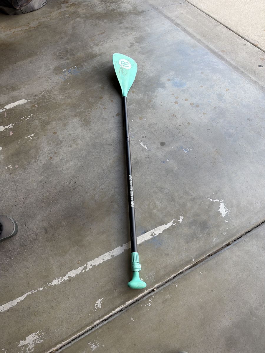 Bote Breeze Adjustable SUP Paddle - Teal & Black, Used