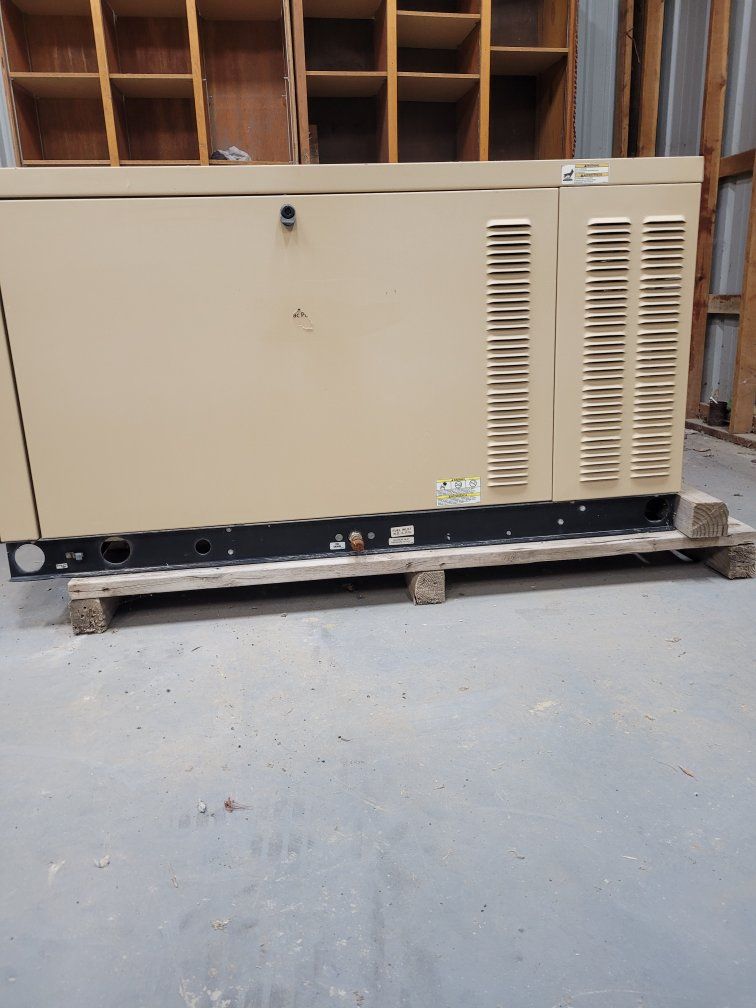 Generac 30kW Standby Generator Model 0054020 with Automatic Transfer Switch