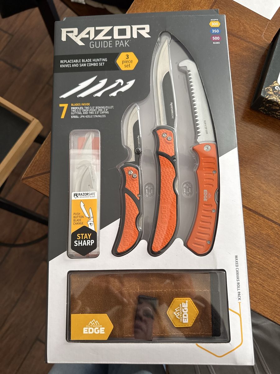 Razor Guide pak Knives