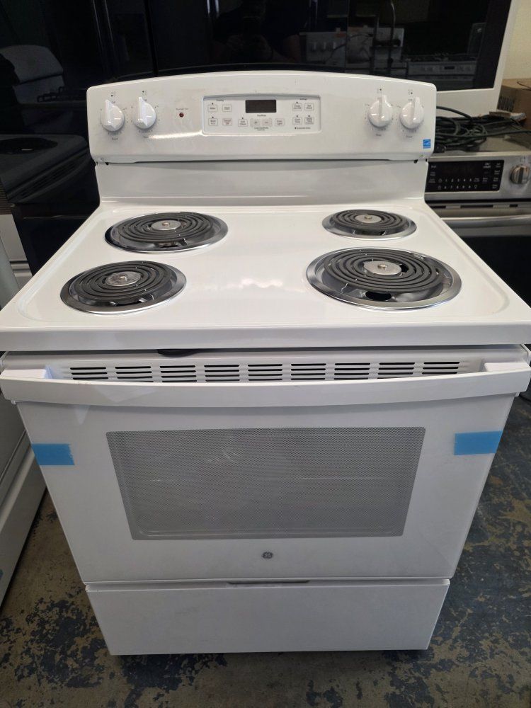 New ge electric stove