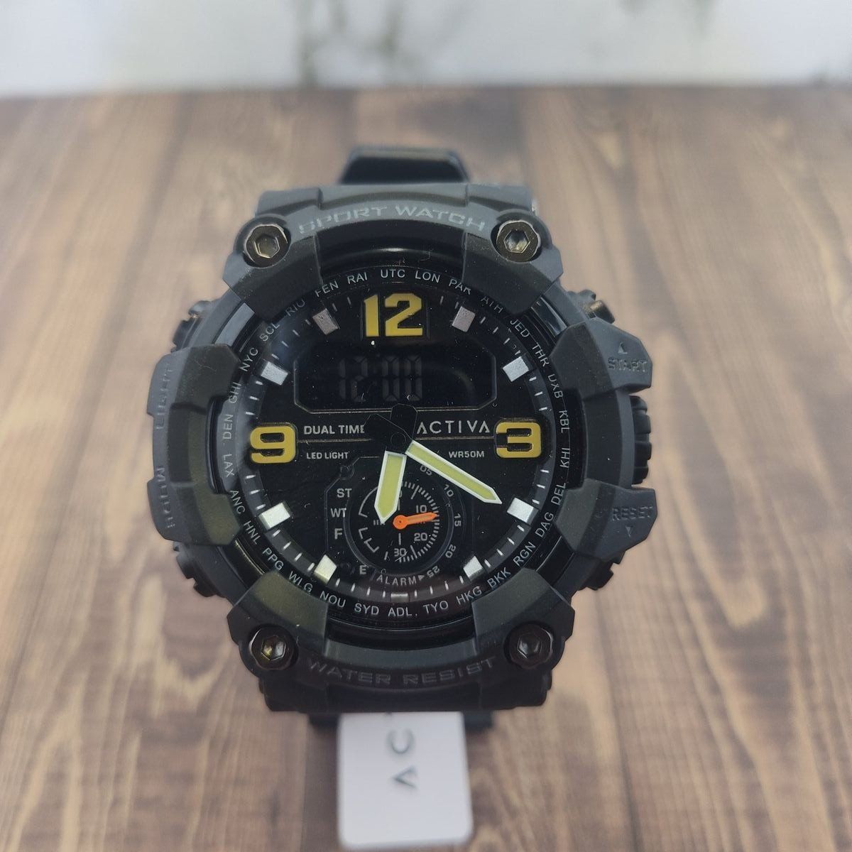 Activa X Invicta BlackOps Digital Men's Watch - 56mm, Black (ACW1637-001)