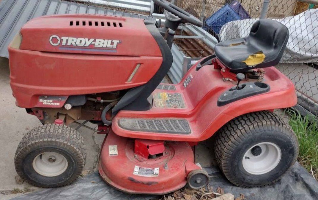 Troy bilt  riding mowers need carburetor cleaner a