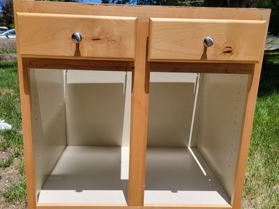 Cabinets & counter top