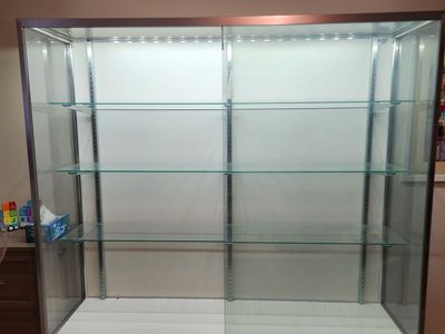 glass display case