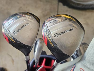 TaylorMade Burner 5 and 7 woods