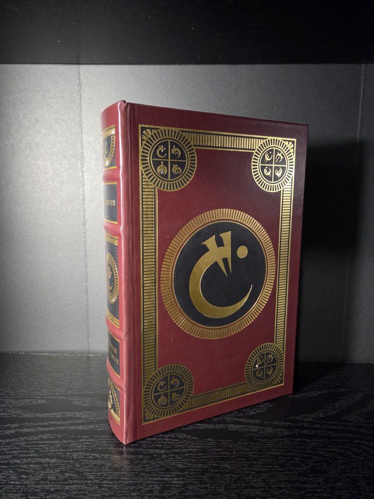 Signed Leatherbound Edition of Mistborn: The Final Empire by Brandon Sanderson