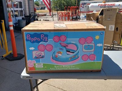 Peppa Pig Ride-on Bumper Car - Auto Tamponneuse Autoportée (New, Unopened Box)