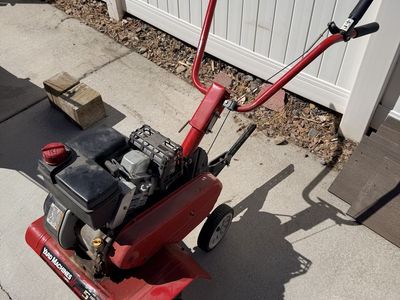 Yard Machines by MTD 5 HP Tiller - Red