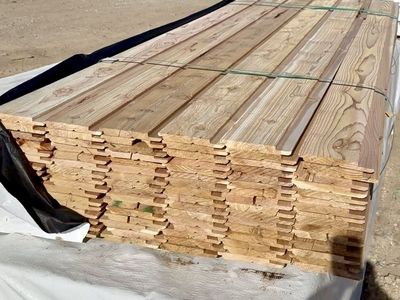 1×8 Cedar Shiplap Mill Grade