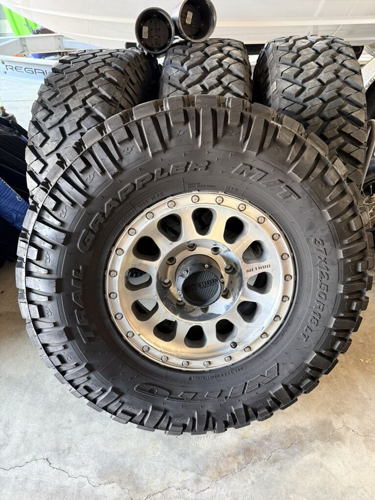 Method Wheels On 37 MT Tires 8x180