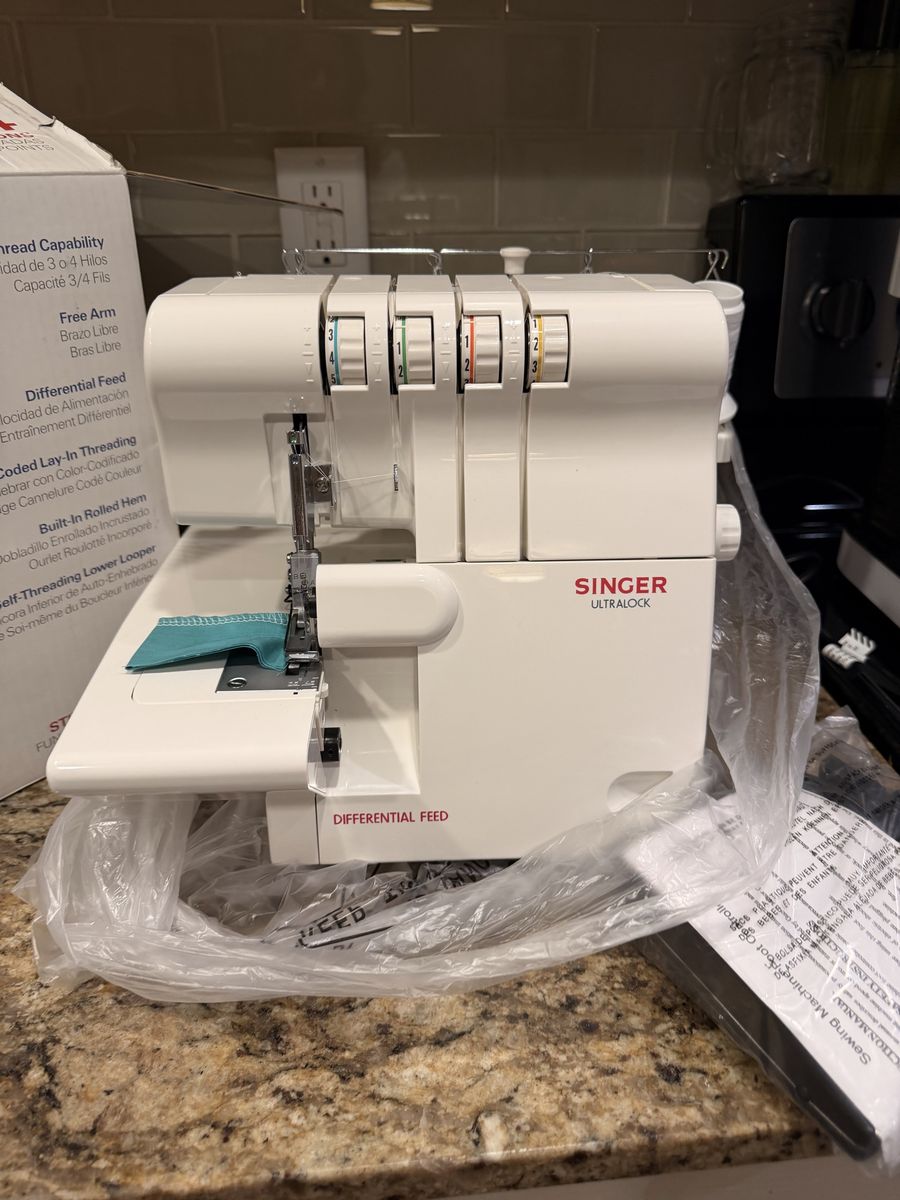 New singer serger