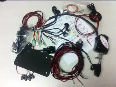 Ryco Moto Turn Signal & Horn kit 2019-2020 Polaris RZR XP 1000 RZR XP Turbo S Ryco 7101A Side by Side