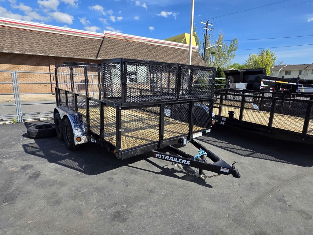 2026 PJ Trailers 7X12 UL 7K with 2' Sides and Land