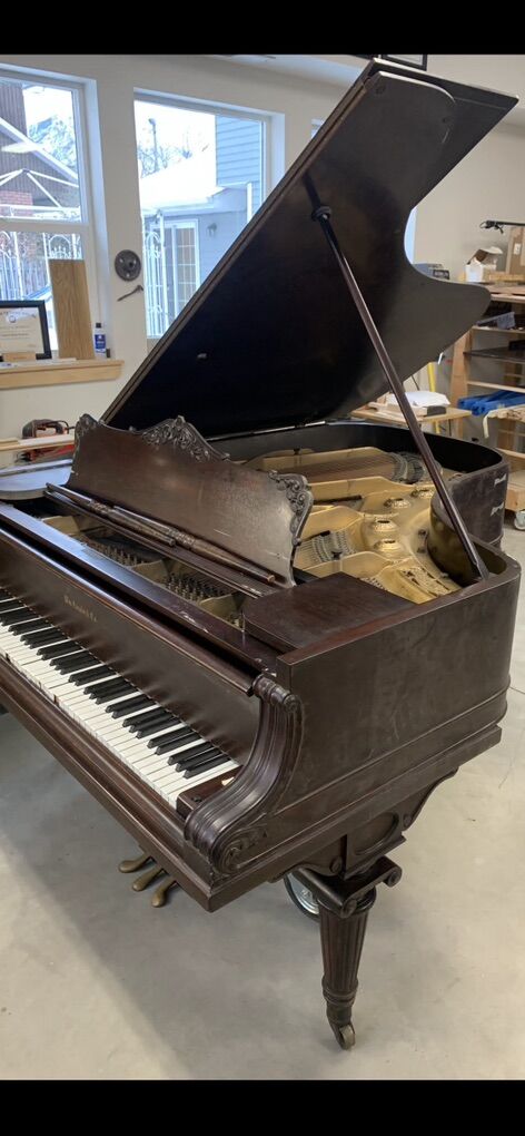 Vintage Restored 1901 Knabe Grand Piano