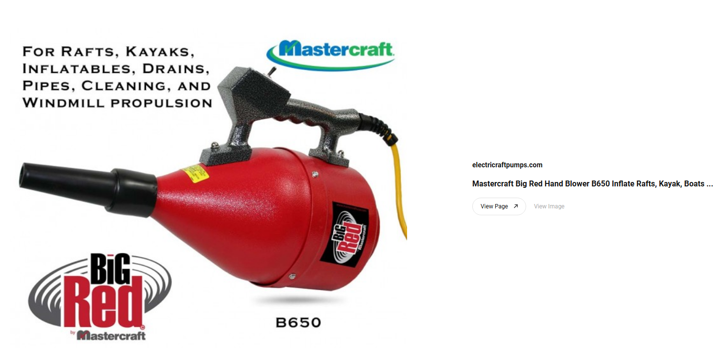 Mastercraft Big Red Blower