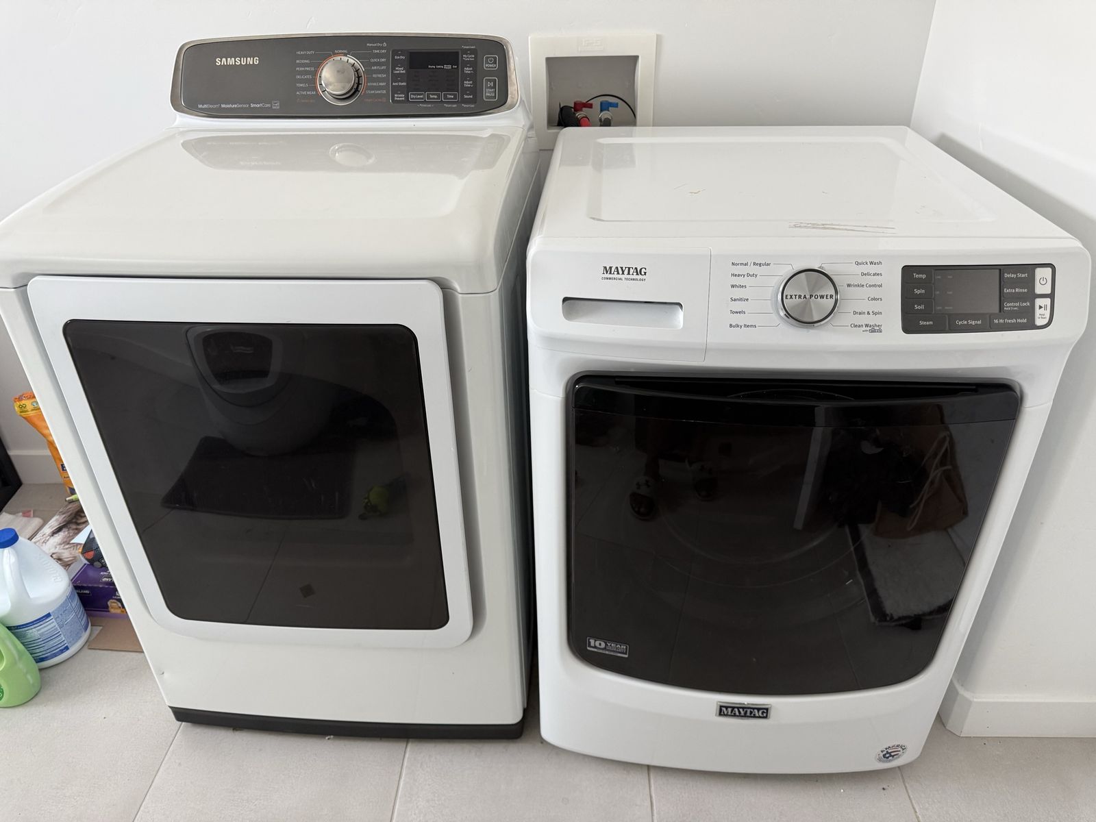 Washer and Dryer mixed set