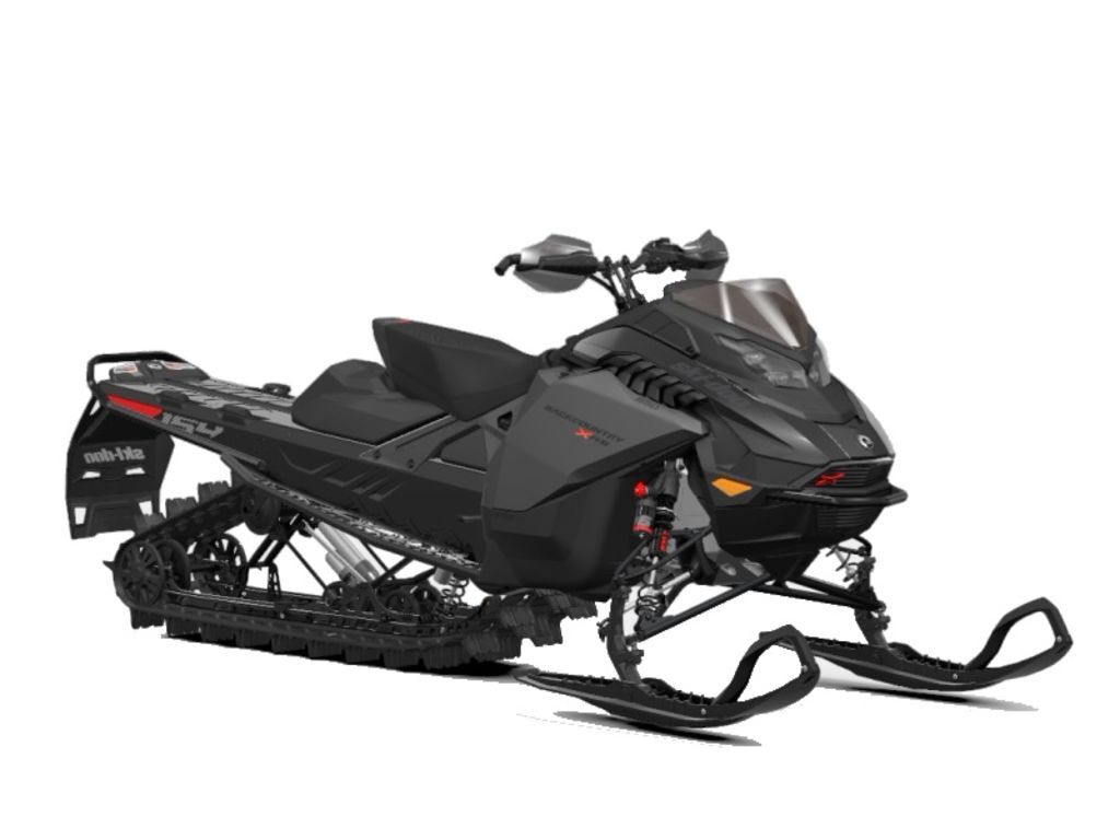 2024 Ski-Doo Backcountry™ X-RS® Rotax® 850 E-TEC 154 ES PowderMax 2.5 10.25 Black