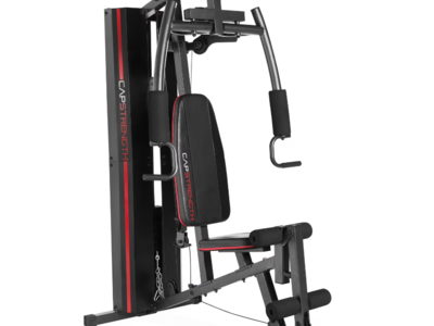 CAP home gym with 125lb weight stack
