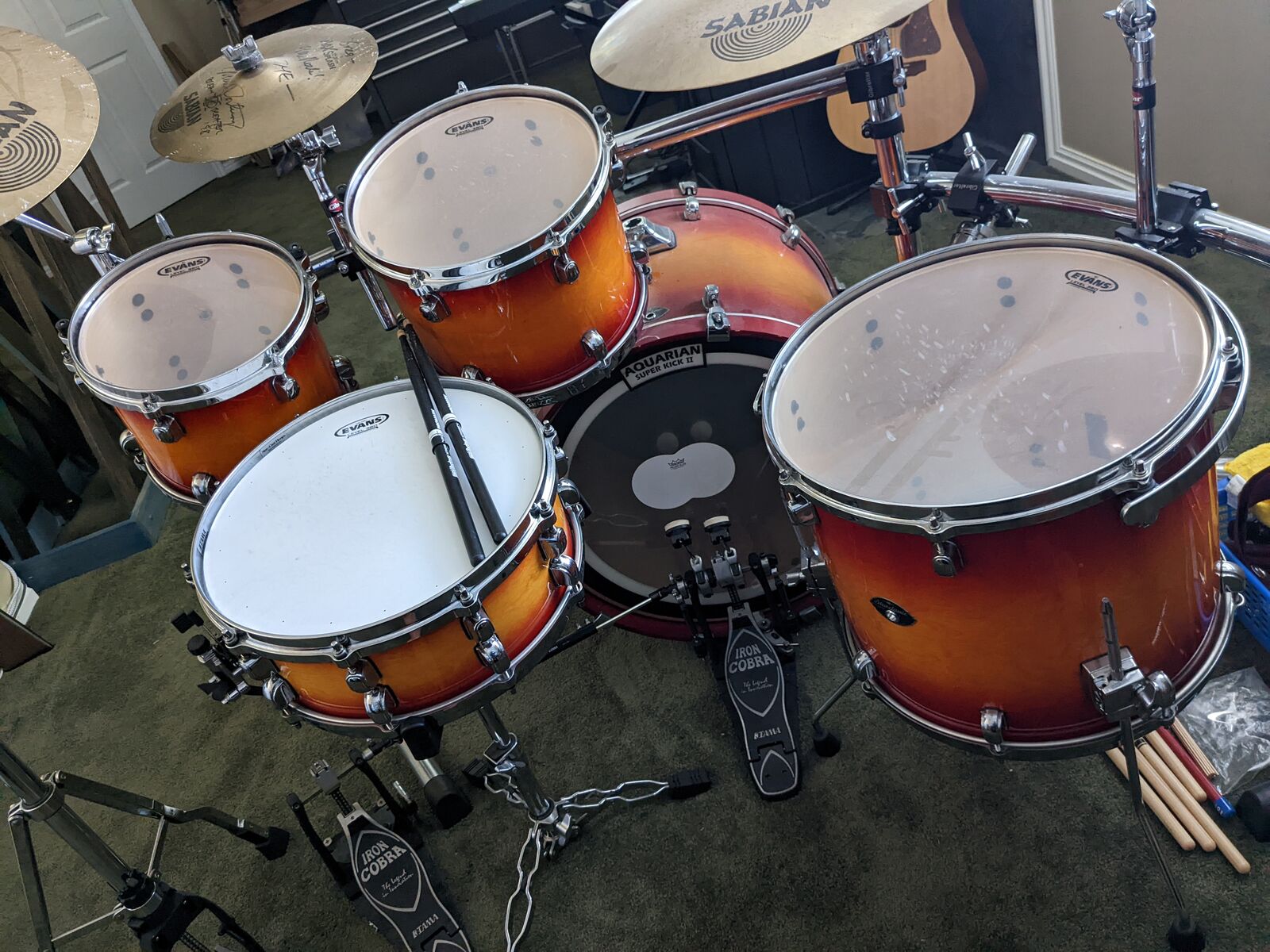 Tama Starclassic Birch Antique Sunburst (ATS) Gibralter