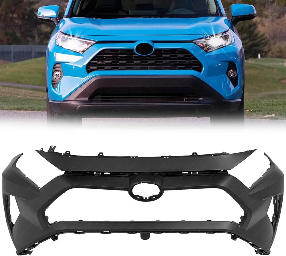 Front Bumper Cover Fit for Toyota RAV4 2019 2020 2021 2022 2023