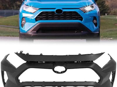 Front Bumper Cover Fit for Toyota RAV4 2019 2020 2021 2022 2023